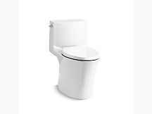 Veil One-Piece 3/4.5L Dual Flush Toilet with Quiet Close Seat